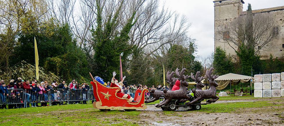 Al castello di lunghezza apre il fantastico mondo di babbo natale